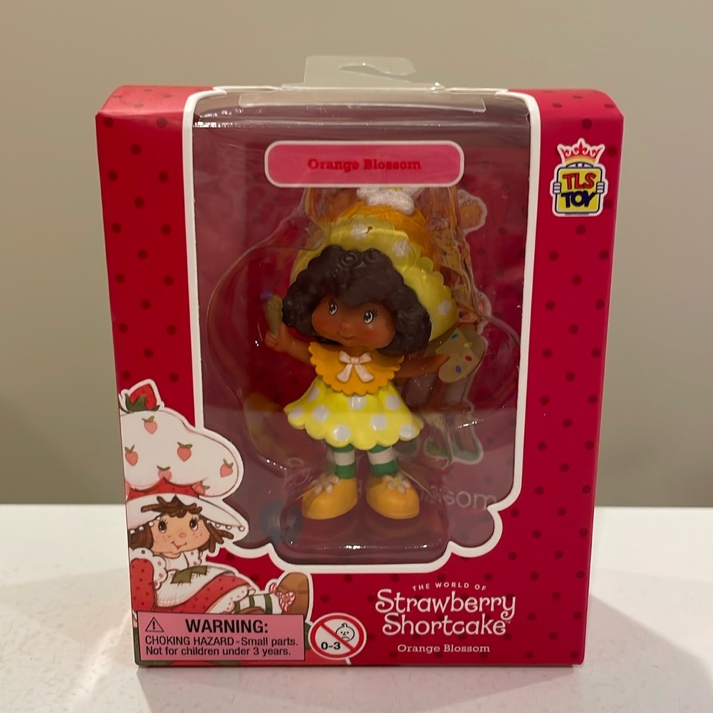 New Strawberry Shortcake ORANGE BLOSSOM Figurine by TLS Toy